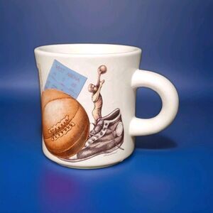Potpourri Designs Sports Nostalgia Mug 1994 Football Made In Korea 8 Oz Vtg